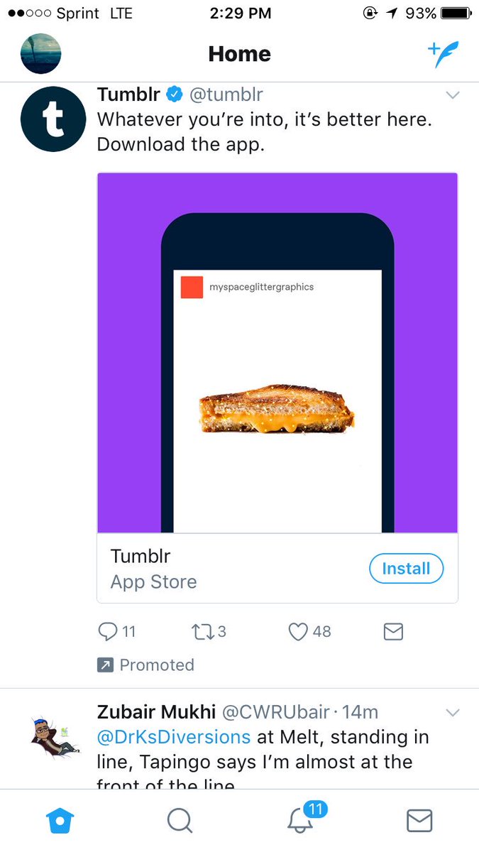 CGSAGES's tweet photo. When Tumblr Ads are scary specific https://t.co/5gNXluTOI0