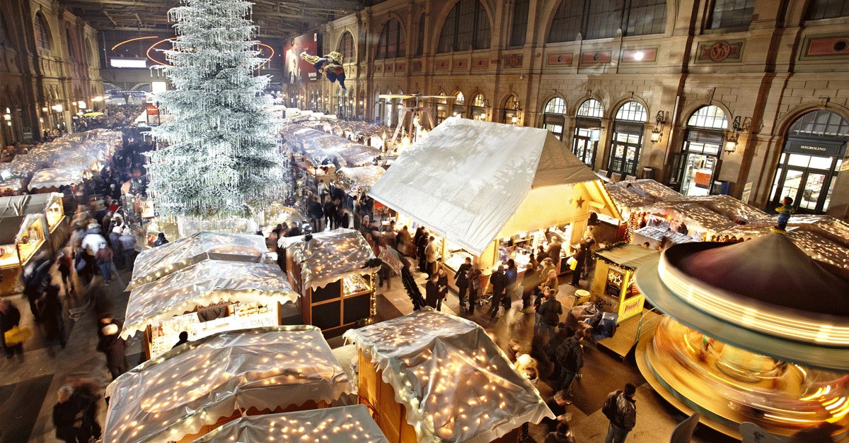 Nella stazione centrale di #Zurigo c'è uno dei #mercatini più originali d'Europa, il nostro tour in #Svizzera per lo shopping di Natale>> goo.gl/NzrDFb