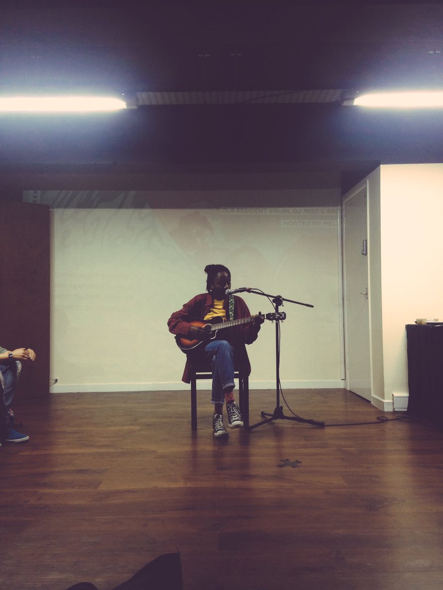 NCF_brum's tweet photo. Ruth Noah is dropping the truth about heartbreak #lockarf #WileOut #OpenMic https://t.co/sFnH4ui28o