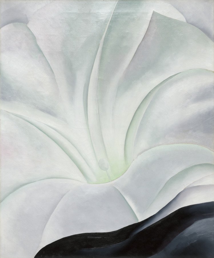 Happy birthday to Georgia O’Keeffe, born #onthisday in 1887. Image: Morning Glory with Black, on view in gallery 226A. bit.ly/2APnz6r