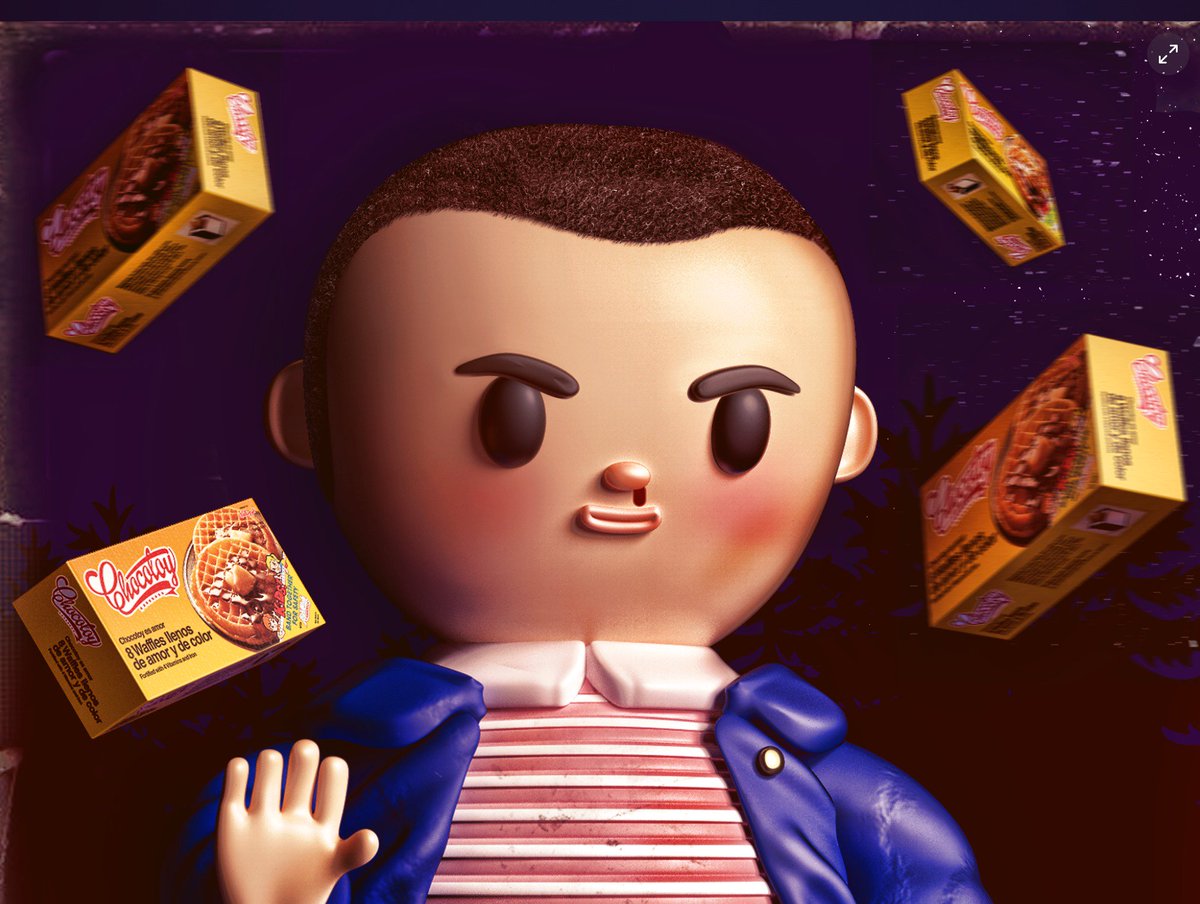 For the people that love Stranger Things. Take a look at these fantastic Chocotoy 3D renders of the characters #strangerthings