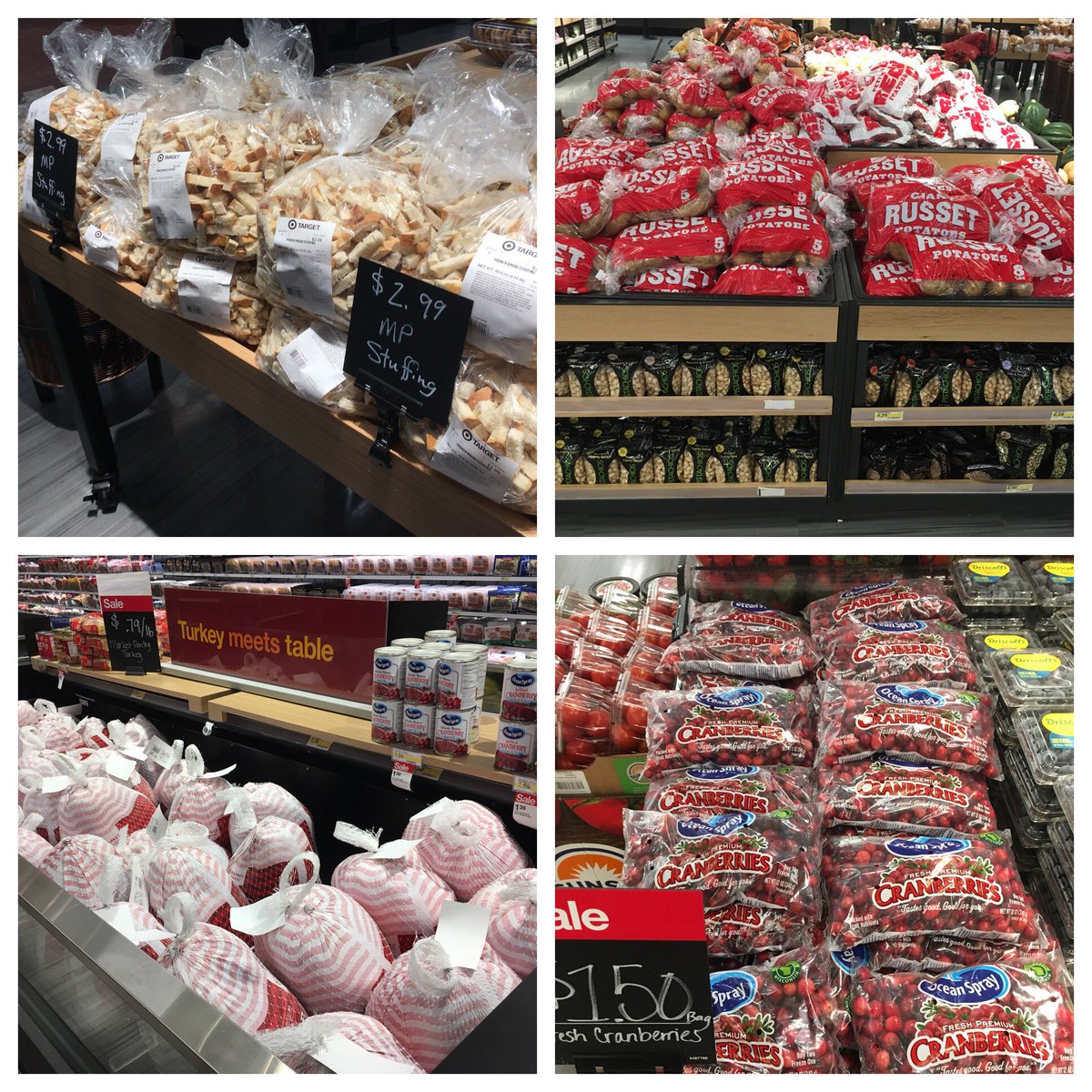 Mighty Midway Target has all of your thanksgiving essentials! ‘‘Tis the season to EAT! 🍂