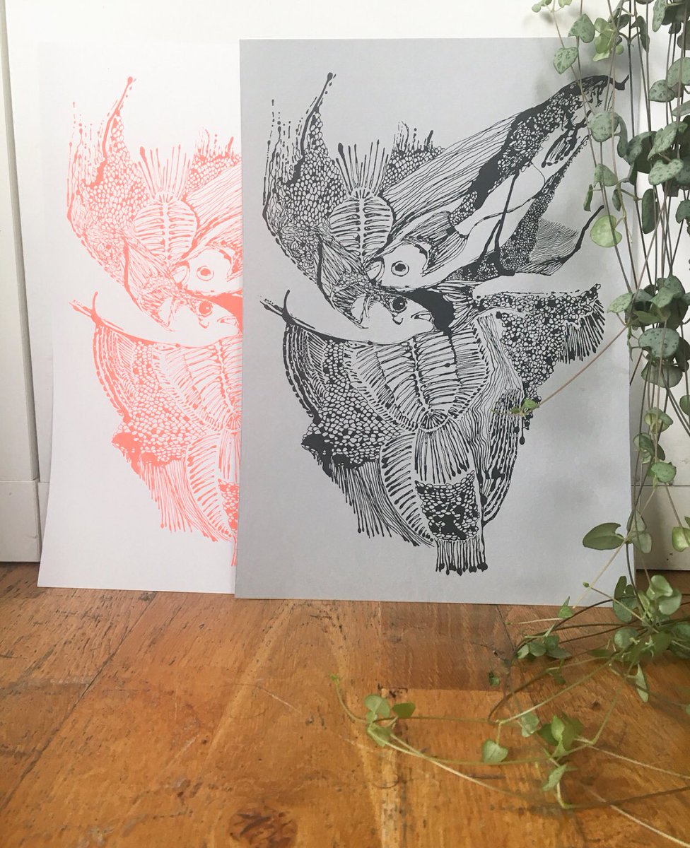 PopUpPrintShop's tweet image. Our 19th #winterpopupprintshop seller is the wonderful @ali__gunn. Ali is a multi-disciplined contemporary designer, exploring pattern and shapes through #risograph print making &amp;amp; #lasercutjewellery. Join us THIS SATURDAY at @LEAFPortlandSt from 10am #independentmanchester 🐝