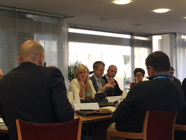 GLAAS_TrackFin's tweet photo. There is no limit to the ambition for public health! @DrMariaNeira speaking at the @WHO #WASH partners event #WASHisHealth #GLAAS #EnvironmentalHealth https://t.co/ZMueUBx6Rq