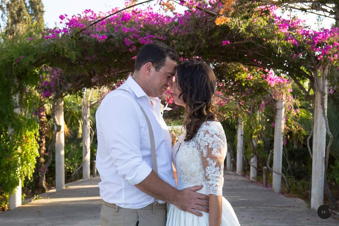 Another one of my faves from this year with Steph &amp; Marcus in sunny Cyprus 💜 check out Cosmobella's stunning collection of wedding dresses #WeddingWednesday #destinationweddingphotographer