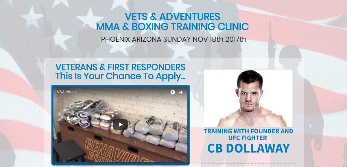 We_Speak_Cloud's tweet image. ATTN: Arizona Veterans and First Responders! Join us this Sunday for a special MMA clinic held by our client Vets &amp;amp; Adventures. The clinic is hosted by founder &amp;amp; UFC fighter@cbdollaway  Details &amp;amp; registration here: ow.ly/7oEb30gBuyM #vets&amp;amp;adventures #V&amp;amp;A #ryantech