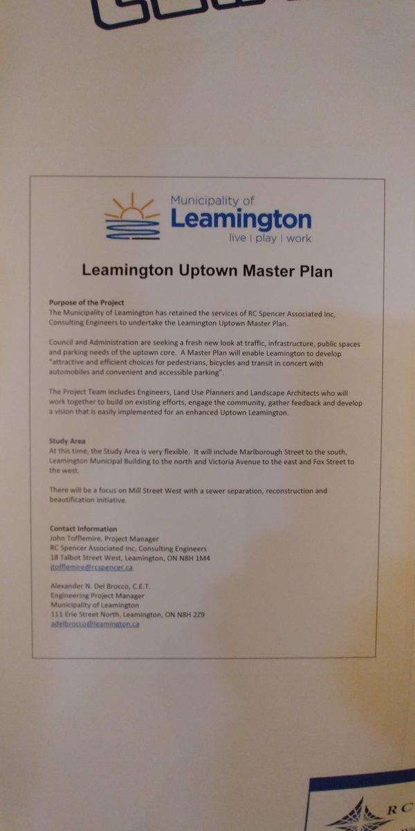 PillonAbbs's tweet photo. Come to the Leamington Art Centre today from 3 to 7 pm and give is feedback on what you think Uptown Leamington would need for a fresh look #communityplacemaking @TweetLeamington https://t.co/rY3eTrWcSW