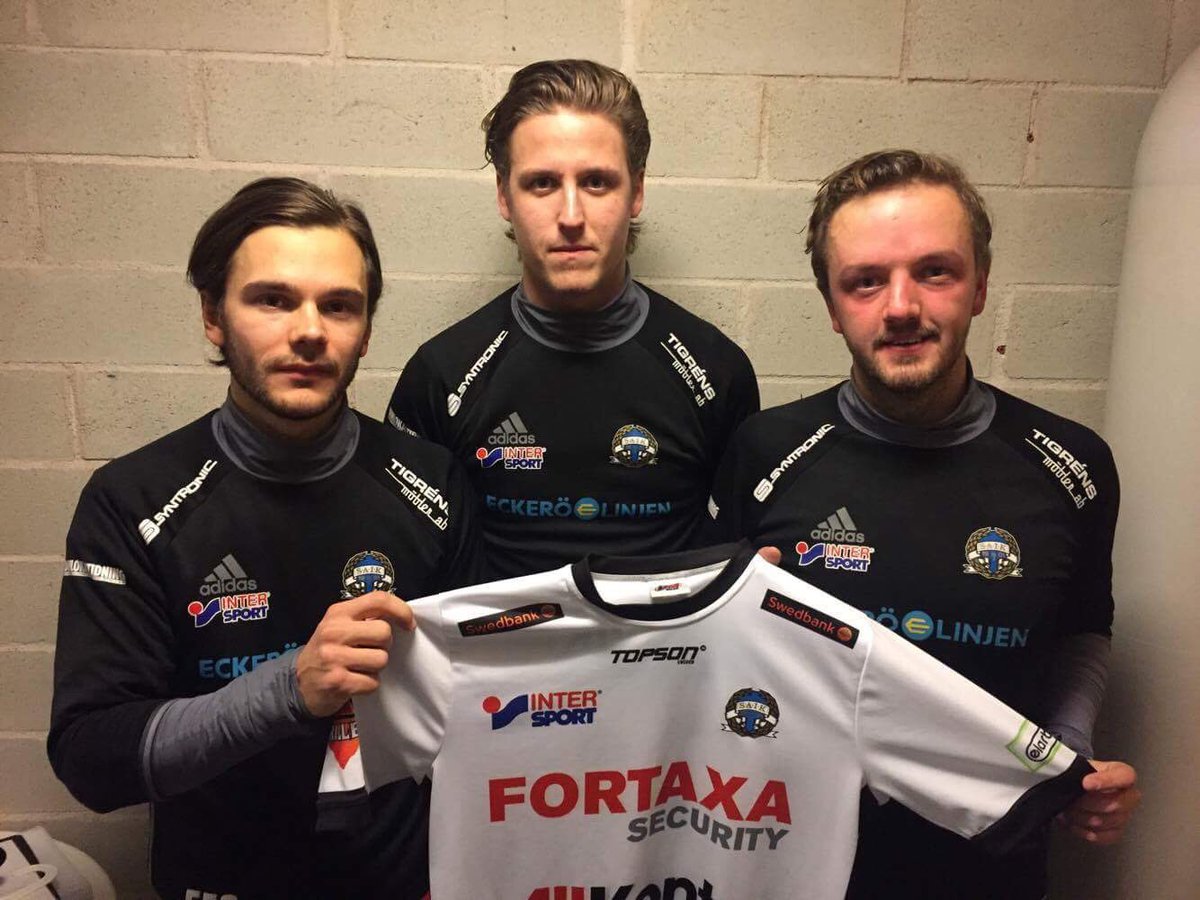 Nya SAIK:are!
Från vänster: Lucas Sjöberg (-94), Robin Krantz(-93) samt Viktor Nyström(-93)!
Mer info kommer på hemsidan under kvällen.
