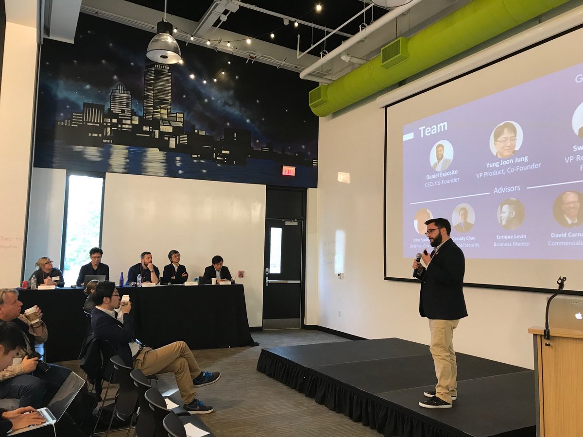 #techplanter @guardiontech pitching how they help cities w/ medical &amp; security sensors <a href="/DistrictHall/">District Hall</a> @VentureCafe