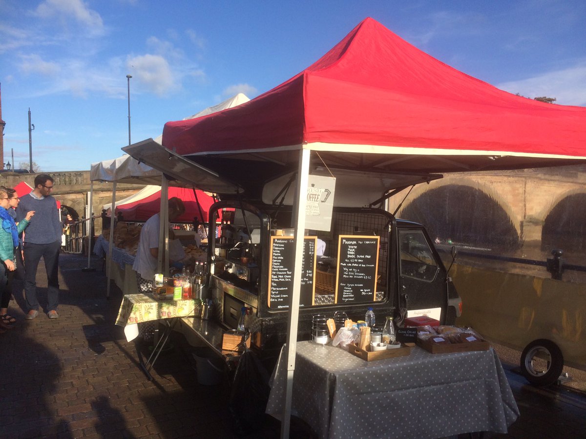 #wyreforesthour come see us for coffee @Markets_LSD Bewdley market on Sunday by the river