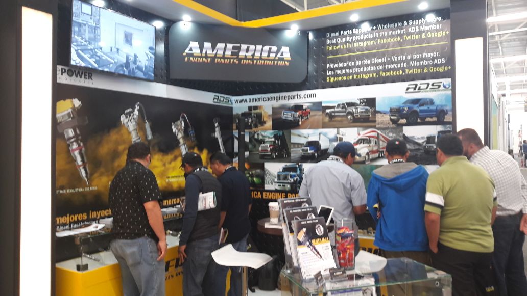 AmericaEngine's tweet photo. Primer dia de Expotransporte 2017, Guadalajara, Jalisco. Recuerda nuestro booth es el M1042, ven y visítanos. También tenemos algunas promociones para este BUEN FIN y BLACK FRIDAY, visita nuestro perfil en Facebook. #Expotransporte2017 #americaengineparts #dieselparts #injectors https://t.co/kLRFZheAfx