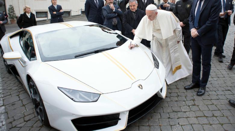 Lamborghini Mercy #PopeBars
