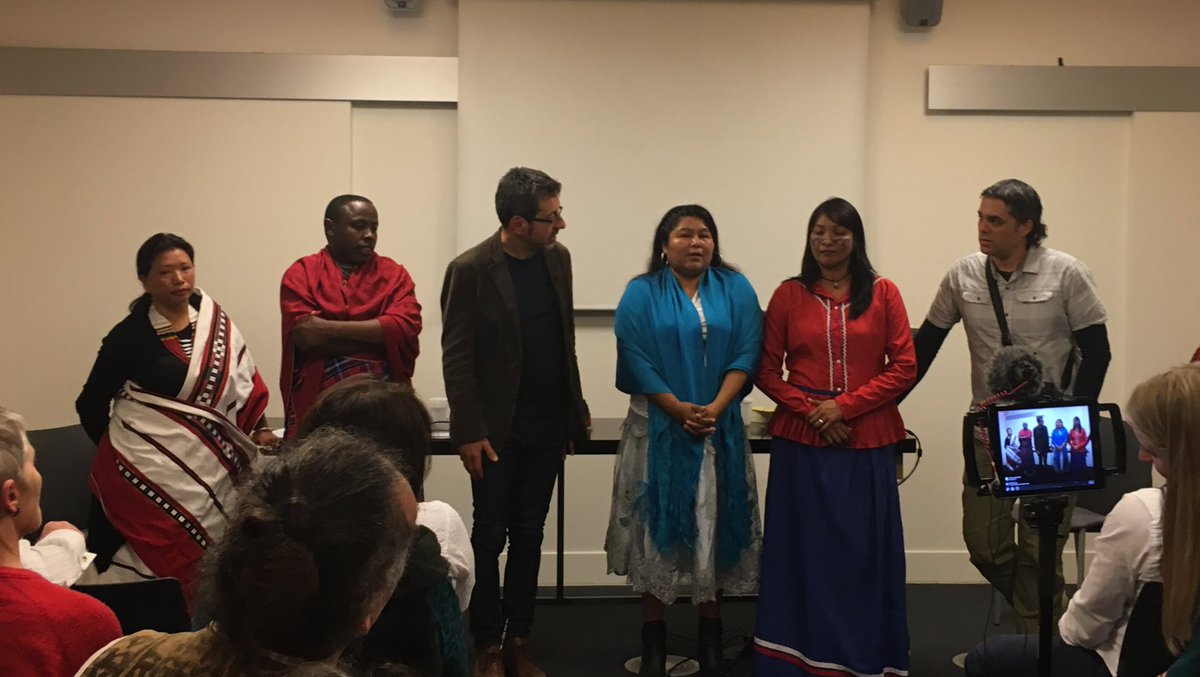 #Courageousconversations <a href="/Pitt_Rivers/">Pitt Rivers Museum</a> yesterday on participatory videomaking by Indigenous Leaders who have resisted criminalisation, violence and exclusion in their fight for the recognition of Indigenous Rights. Powerful. #insightshare