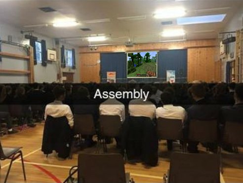 Pictures of the lovely Assembly in the College.