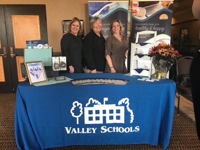 We're getting our booth set-up as a Diamond Sponsor at the <a href="/azaspaa/">AZ ASPAA</a> Fall Conference in Prescott. We appreciate and support our Human Resources administrators in Arizona schools!