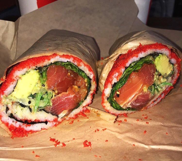 aureliasaid's tweet photo. Flaming hot Cheeto pokerrito 🎈🌯🍣🦀🦐🐠🐟☄️🔥 - if you are ever in #Austin - check them out. Also - give them a follow. 🤩🤝@PokeHouseTX https://t.co/9orn7cB63b