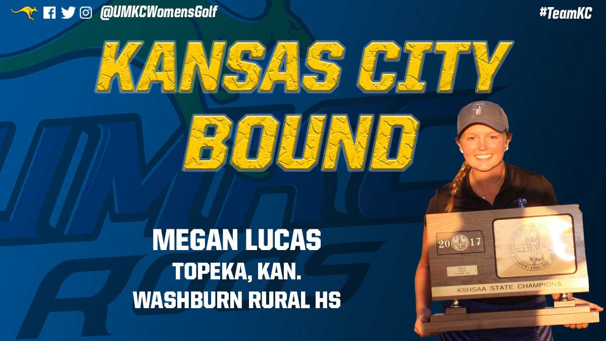 Megan Lucas comes to Kansas City from Topeka from the Class of '18.

 #TeamKC ⛳️