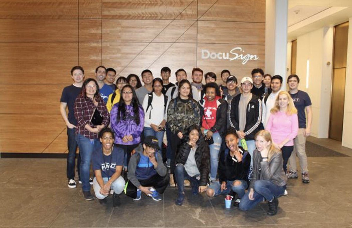 Grateful to have spoken w/ Highline High School students today for <a href="/DocuSignIMPACT/">DocuSign IMPACT</a> Like them, I too received the <a href="/College_Success/">College Success Foundation</a> Achievers Scholarship #DocuSignIMPACT #careersintech