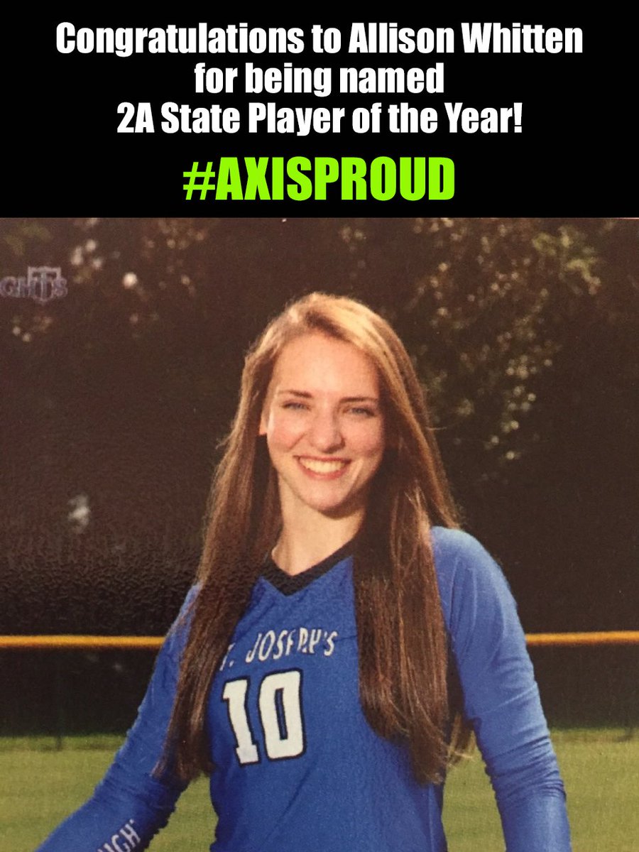 Axis_EliteVB's tweet photo. Great job Allison! #axisstrong #axisproud https://t.co/tQiYRmHPM2