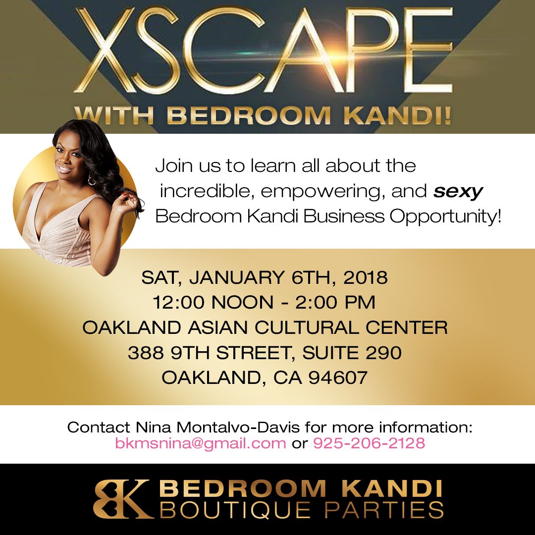 BedroomKandi's tweet photo. It’s always better to plan ahead! Catch us in Oakland, CA the first week of 2018!
#Xscape #BedroomKandi #BKBP #BYOB https://t.co/iWviykD4ln