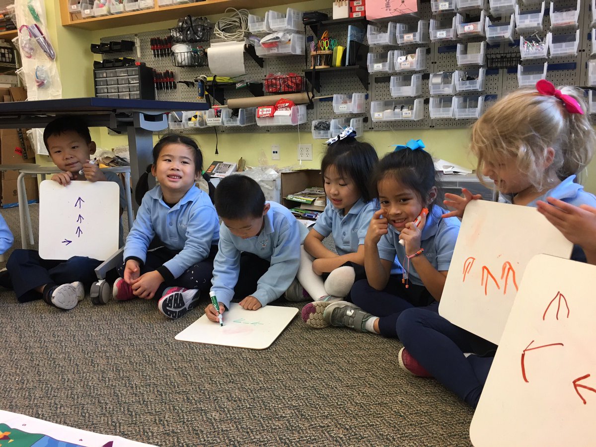clairemracek's tweet photo. Kindergarteners use #code to move #cubetto the robot! #inGenStudio #KidsCanCode @kickstarter @TheLovettSchool https://t.co/ysPw6JbnNA