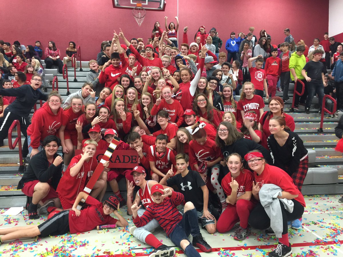 betsybarron's tweet photo. We got SPIRIT yes we do!! Celebrating the great things our students are doing here at LJHS every day! #spiritassembly #8thgradefortheWIN #redvswhite #itsnotevenfriday🤷🏼‍♀️ https://t.co/rsJPCg9ksS
