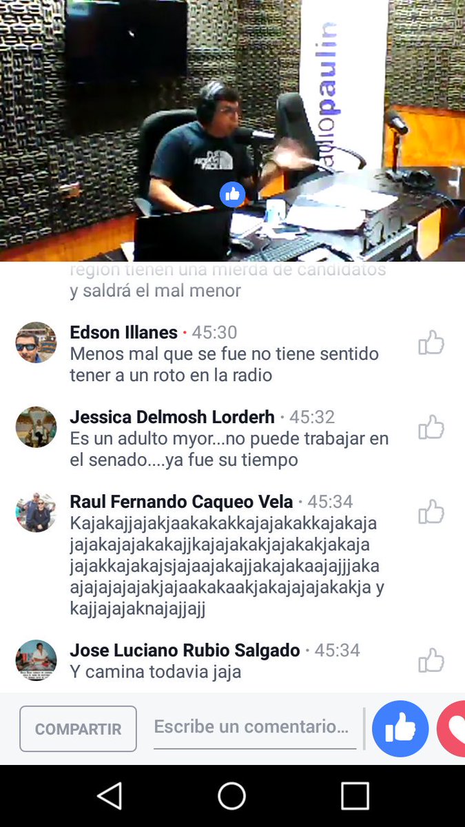 AbreTusOjosIqq's tweet photo. #chaosoria no responde preguntas de la audiencia se para y se va #iquique #tarapaca https://t.co/JWA8gJiKfE