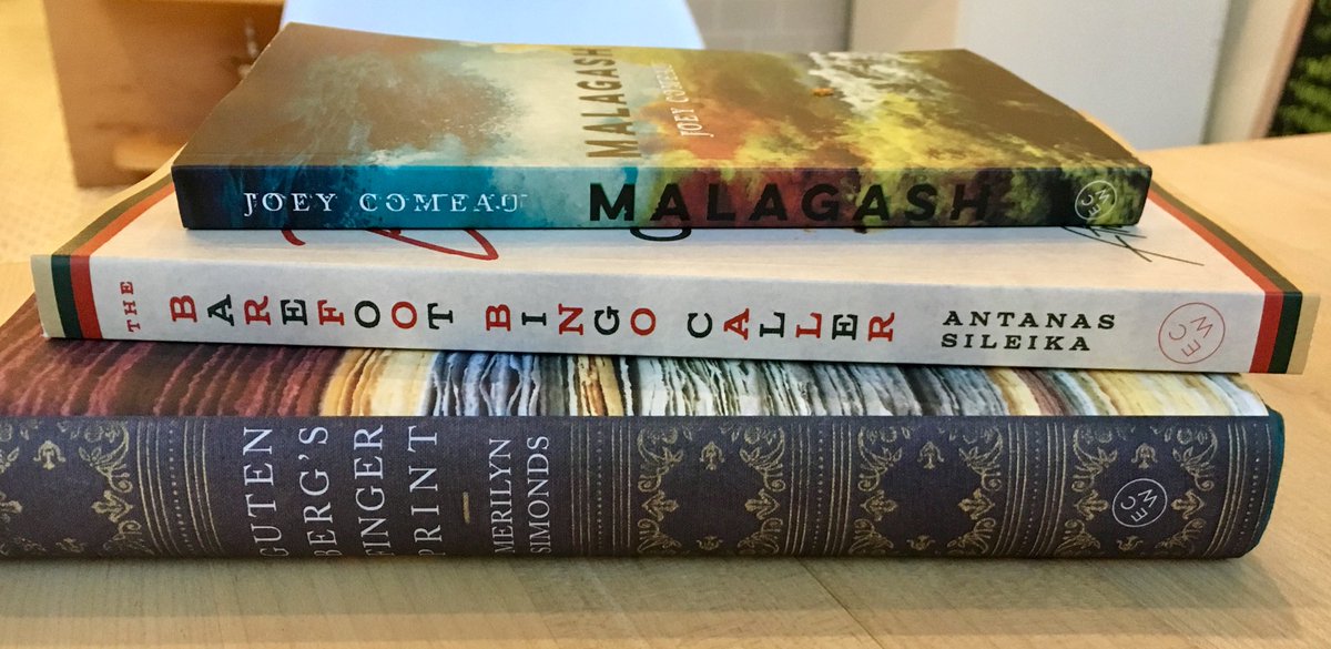 Dr. Angie Abdou (@angie_abdou) on Twitter photo A lucrative visit to <a href="/ecwpress/">ECW Press</a> this afternoon! Look at this haul: <a href="/MerilynSimonds/">Merilyn Simonds</a> <a href="/sileika/">Antanas Sileika</a> & <a href="/joeycomeau/">Joey Comeau</a>. And I got to meet the whole ECW team. Thanks everyone! A lucrative visit to <a href="/ecwpress/">ECW Press</a> this afternoon! Look at this haul: <a href="/MerilynSimonds/">Merilyn Simonds</a> <a href="/sileika/">Antanas Sileika</a> & <a href="/joeycomeau/">Joey Comeau</a>. And I got to meet the whole ECW team. Thanks everyone!