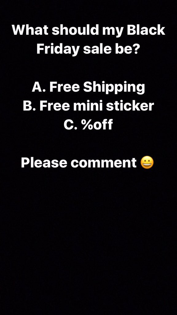 eBstickers's tweet photo. Please comment, need ideas #pleas comment #blackfriday #blackfridaydeals #Thanksgiving #sale #bumperstickers #funnybumperstickers #laptopstickers #stickers #etsy  #customstickers #ministickers https://t.co/PAjGXsIIHm
