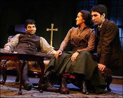 RebeccaGrant4's tweet photo. No 4! - My favourite role so far. The feisty Jeannie from A Glass Cage @JBPriestleySoc and directed by the stellar @LaurieSansom once more 🤗@dardash and #jamesfloyd https://t.co/08WFKLv48F
