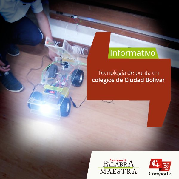 El programa de Robótica para el desarrollo de actividades científicas y tecnológicas en el tiempo extraescolar en colegios distritales de esta zona de Bogotá, Colombia: bit.ly/2A2pG9D