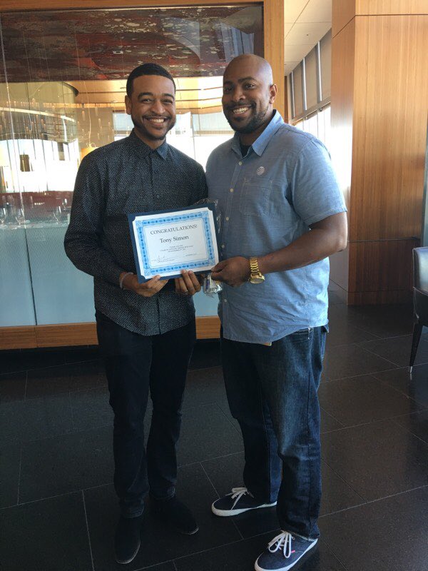 T0nyT0niT0ne's tweet image. Celebrating 5 year anniversary with style! Congrats to the 2012 MP Draft Class! Thanks for all the support over the years this is only the beginning! #Strive4Greatness #OKCWay