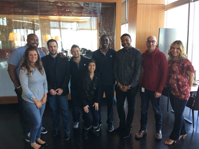 T0nyT0niT0ne's tweet image. Celebrating 5 year anniversary with style! Congrats to the 2012 MP Draft Class! Thanks for all the support over the years this is only the beginning! #Strive4Greatness #OKCWay