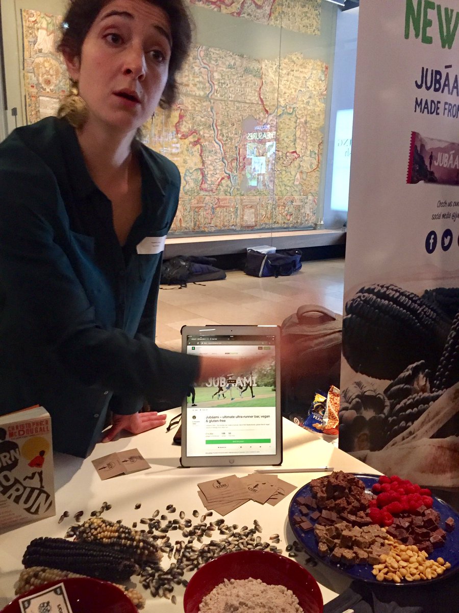 Ate a lot of <a href="/JubaamiBar/">Jubaami Energy Bars</a> samples at #StartedInOxford tonight 🙊 All in the name of research having backed them on <a href="/kickstarter/">Kickstarter</a>, but can safely say they taste great. Thanks <a href="/AzureFood/">Azure</a>