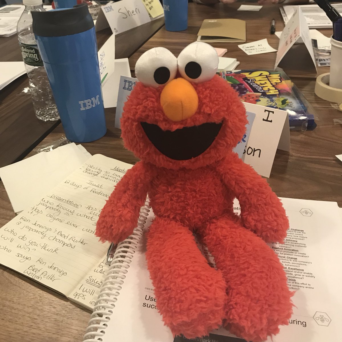 AndersonOut's tweet photo. “Enough Lets Move On” in the flesh (fuzz?) #thegreatgreenroom #bee7buzz @TheBeeSchool #boknowsbest https://t.co/JKOZiCIcYU
