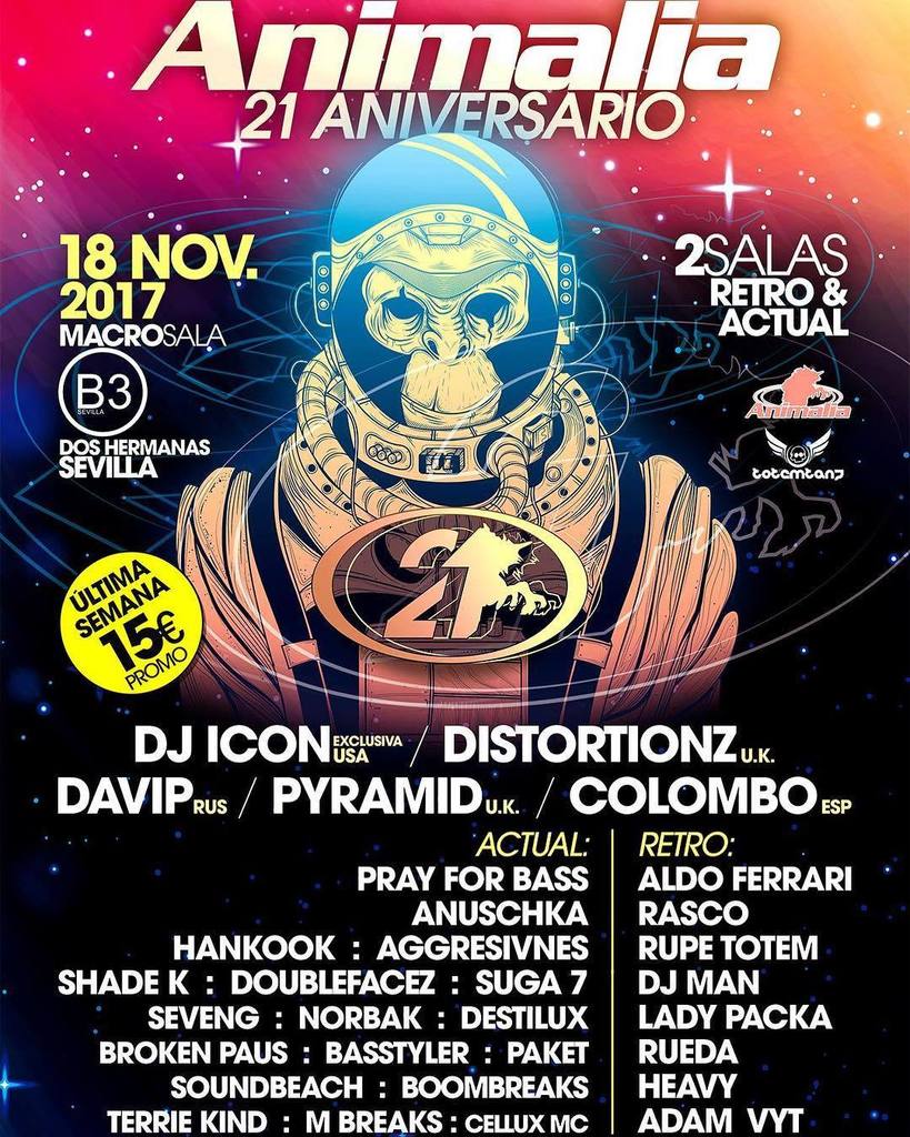 DJ1CON's tweet photo. Looking forward for my return to Spain this weekend for #Animalia! Vamanos de fiesta! 🙌🏼💯🔥🎶 #djlife #iconlife #breakbeat #breaksparty #edmL… https://t.co/VEKSNzM4V2