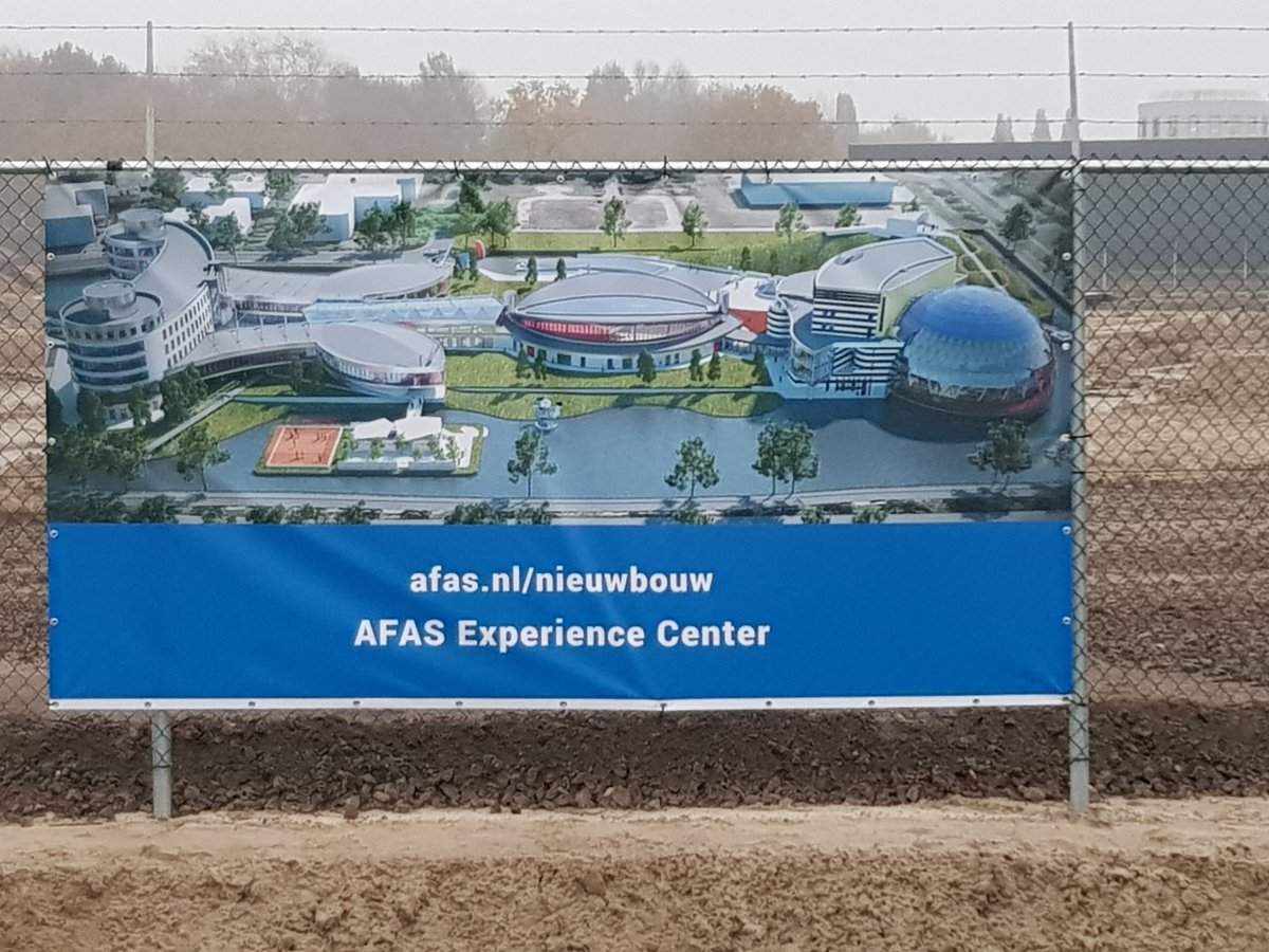 marcmajoleeRVA's tweet photo. Echt waar! Dit wordt gebouwd in Leusden. Afas zet Leusden op de kaart. Incl. theater, restaurant en sportruimte. https://t.co/wiJCdfw25X
