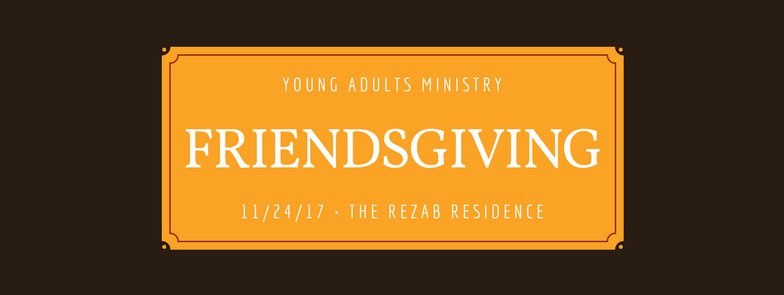 dcci_whittier's tweet photo. OPEN TO ALL Young Adults (18-25 years)!!!  Come celebrate with us on Friday, November 24th from 2-6pm at the Rezab Residence!  It’s a Pot-Blessing…so be sure to bring a friend and a dish to share.  Please see Pastor Scott and Julie for more info!  STAY BLESSED! https://t.co/tgGJYu5Rx3