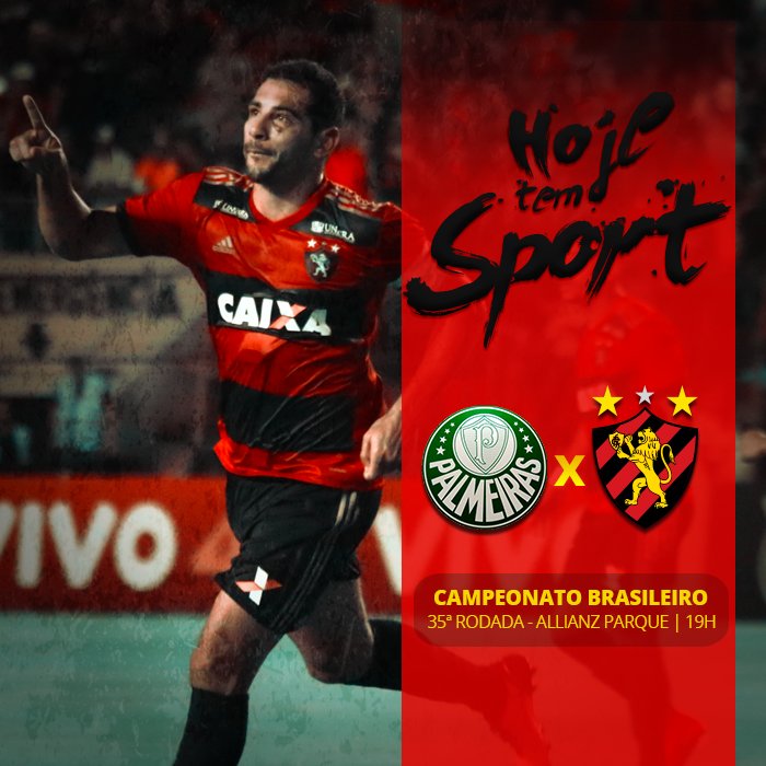 sportrecife's tweet photo. É dia de torcer pelo Leão! #HojeTemSport https://t.co/cLJiFGb9Sv