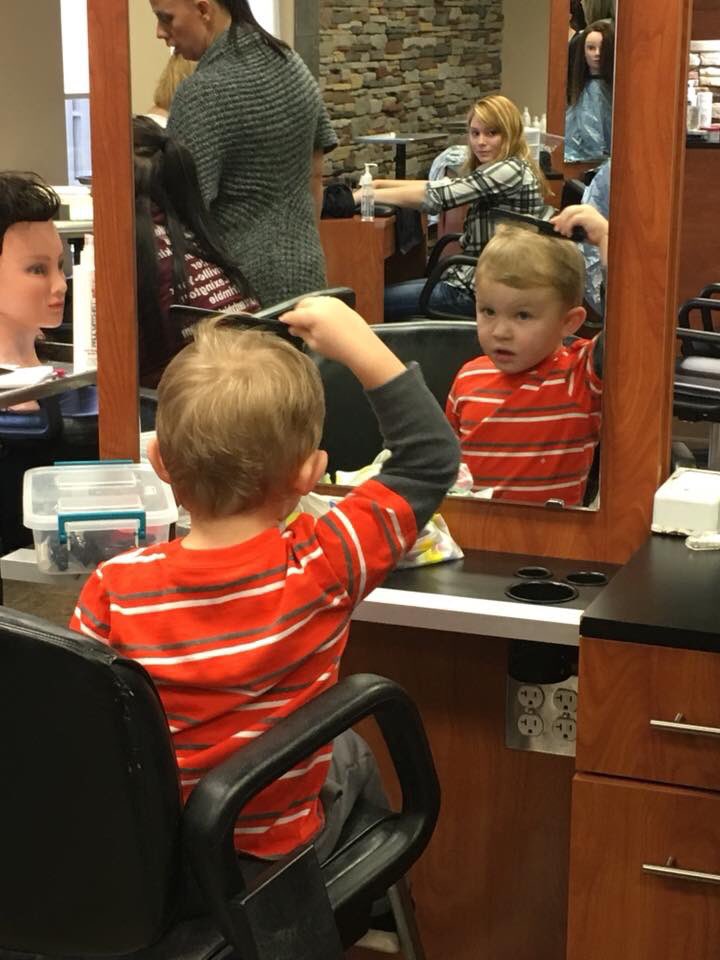 TriCoCC's tweet photo. Stylin’ and profilin’ — our Hocking Valley Day School children had their hair styled and their nails painted by our #Cosmetology students! https://t.co/4pNUc8toM3