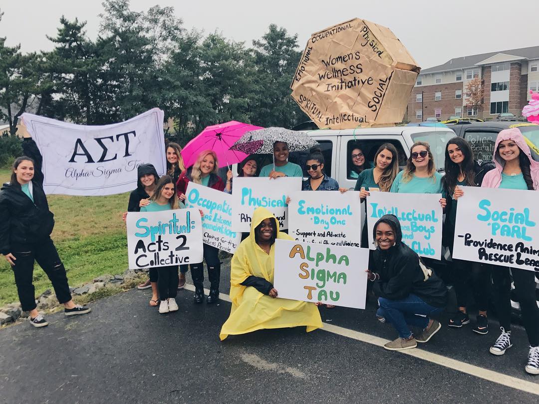 alphasigmatau's tweet photo. Happy #NationalPhilanthropyDay! Alpha Sigma Tau is proud to offer the Women's Wellness Initiative as our National Philanthropy. Women helping women - that's what it's all about! Sisters, what do you enjoy most about the Women's Wellness Initiative? https://t.co/gnv4PPS2Wr
