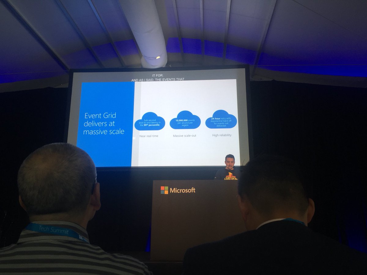 Great session at MS Tech summit 207 #brk1155