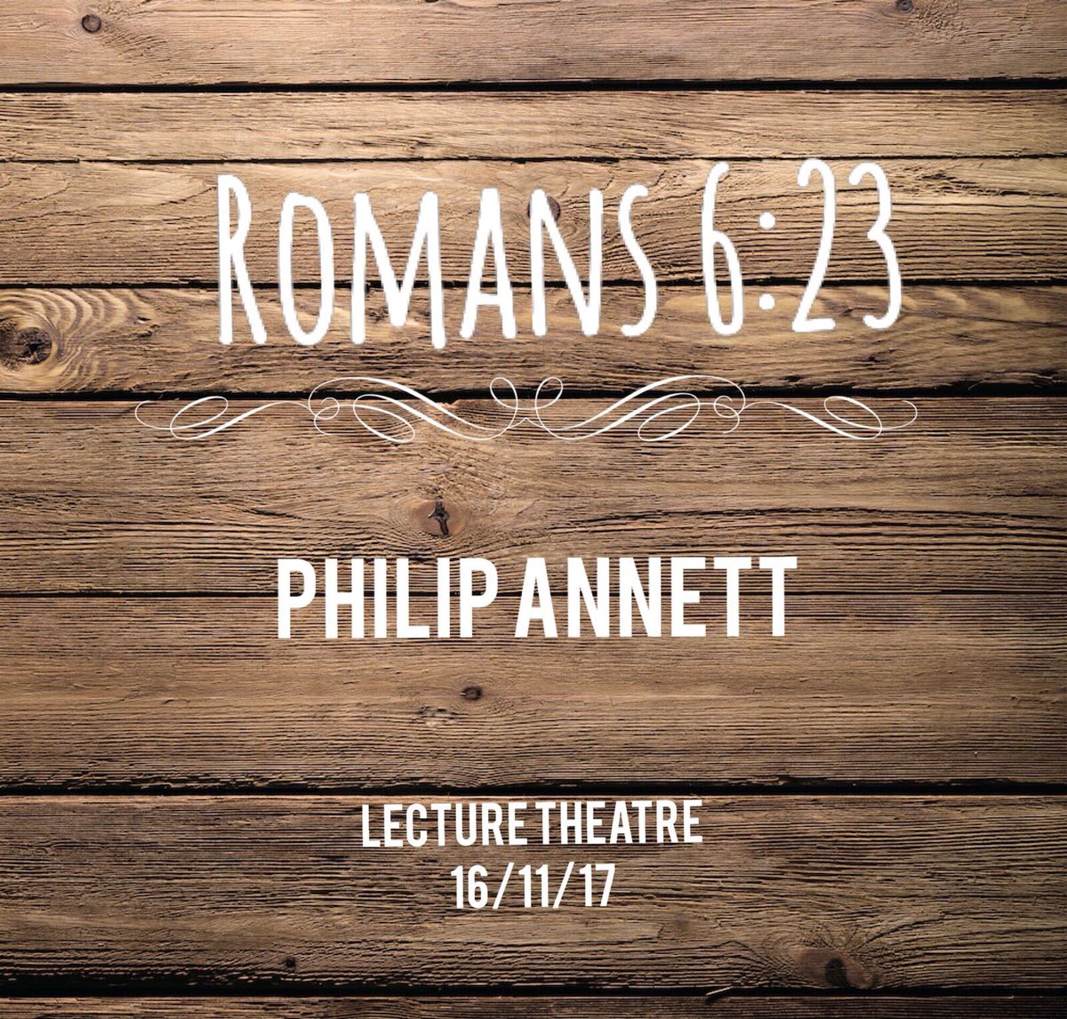 SU is on tomorrow, come along to hear Phillip Annett speak on Romans 6 in the lecture theatre at 1. Everyone is welcome and bring your friends🎉🎉