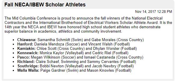 WaHi_Athletics's tweet photo. Congrats Blue Devils Paige Gardner &amp; Mason Knowles! https://t.co/oOMIpK6k9A