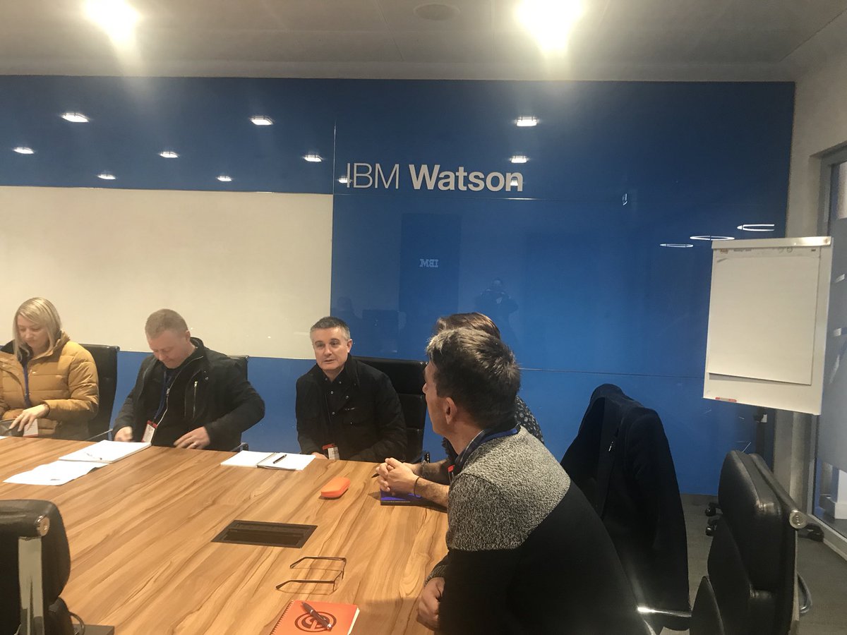 SITS_NI's tweet photo. Day 2 Study Visit amazing afternoon @IBM Dublin hearing about @IBMWatson and leadership in IBM #developingmanagers applications open for March 2018 COHORT https://t.co/W5sX5yDv1b @UlsterBizSchool @StudyAtUlster https://t.co/cv8hyPrTY8