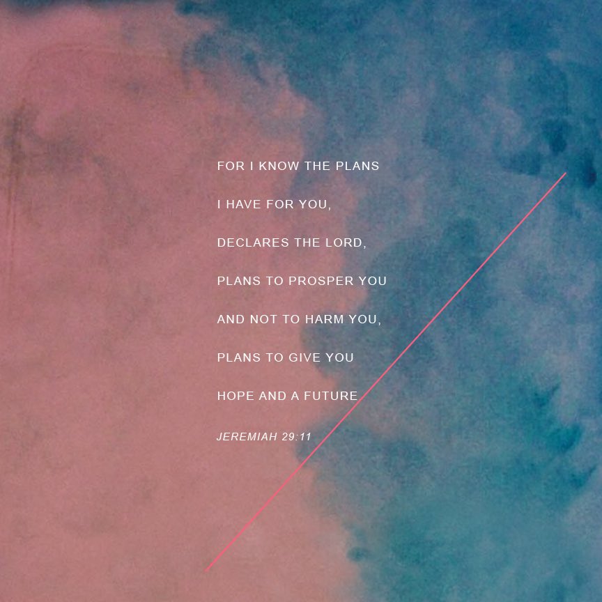 Thank you Father, for Your never-ending love and faithfulness towards us! We trust You and hold on to Your promises.