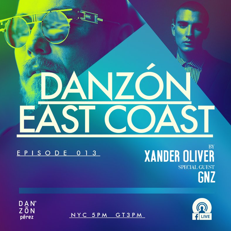danzonperez's tweet photo. Este sabado 18 de noviembre, @xander_oliverdj; nuestro host en la ciudad de New York, nos tiene preparado un episodio más de #DanzonEastCoast, junto a su invitado especial #GNZ. Live streaming 3pm, hora de Guatemala / 5pm New York, por nuestras redes sociales. https://t.co/1XRP21YRdB