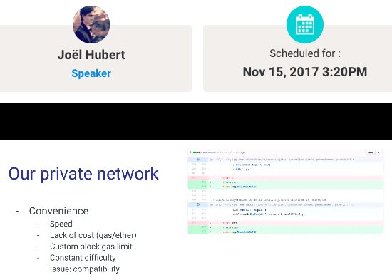 WithTheBest's tweet photo. .@jmahh (@OtonomosIO) presents on Spanning Private and Public with a Blockchain Based Business for #BlockchainWTB https://t.co/H1jgJWvqCR