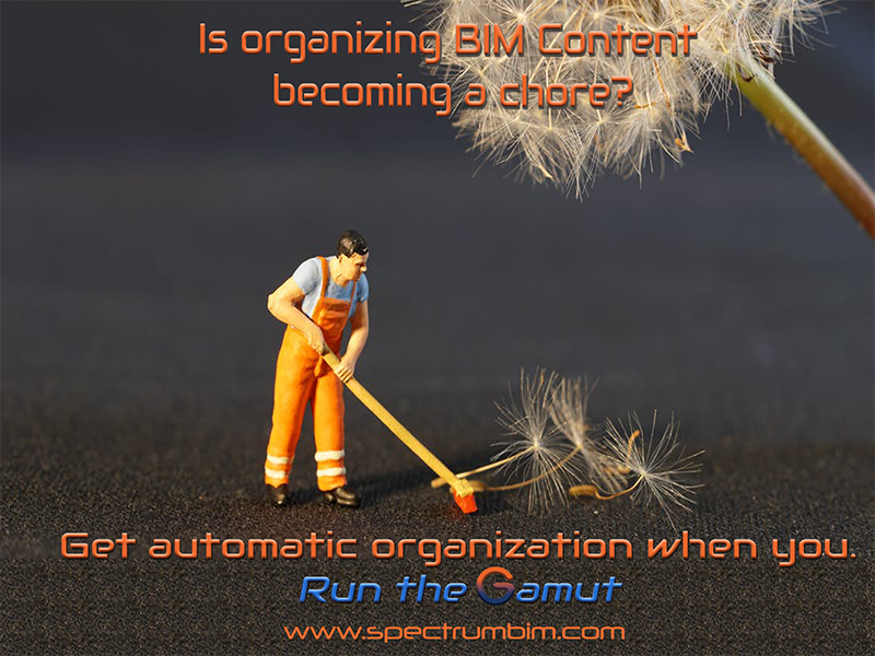 SPECtrumBIM's tweet photo. Want your content to stay neat and tidy without effort on your end? #GetGamut at booth A216! #AU2017 https://t.co/NzLexXwJ4L