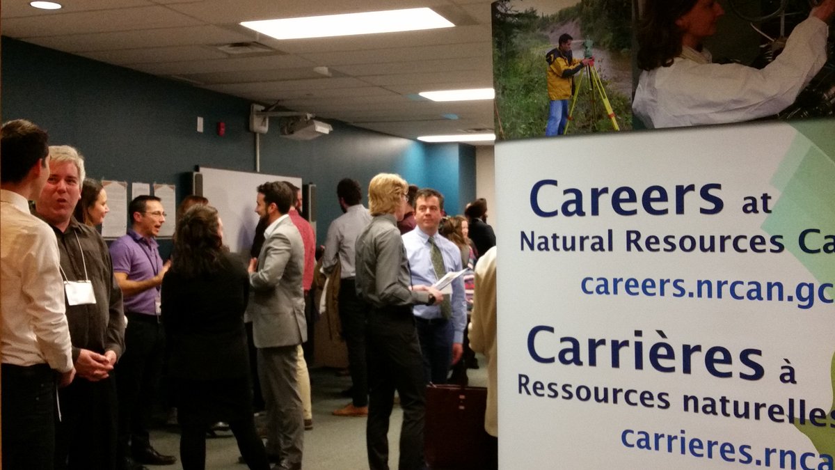 carletonucareer's tweet photo. Pierre Ferland recruiting @Carleton_U students for awesome @NRCanJobs and @SSC_CA oportunities. If you want to #CreateYourCanada they want to meet you! #CUHired #GCjobs https://t.co/pZB1rdCVSi